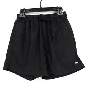 Teton Gravity Research, Belted Hoback Nylon Shorts Mens, Mountain Black. Sz S.